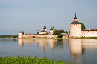 The architectural ensemble of St. Cyril-Belozersky Monastery. Ru clipart