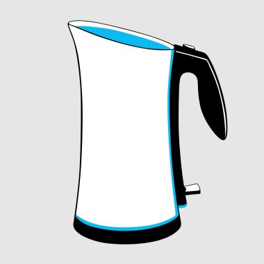 Electric kettle clipart