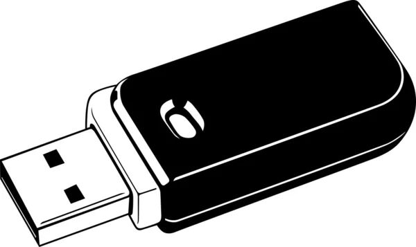 USB flash disk — Stockový vektor