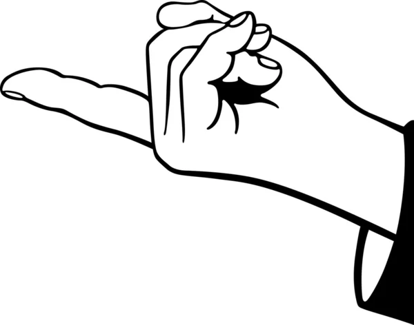 Människans hand — Stock vektor