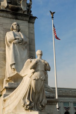 Columbus Monument clipart