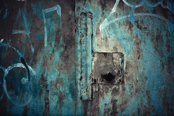 Puerta oxidada — Foto de Stock