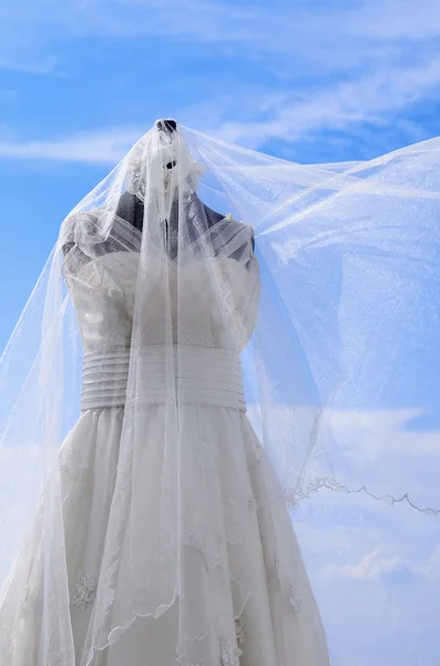 Brudklänning — Stockfoto