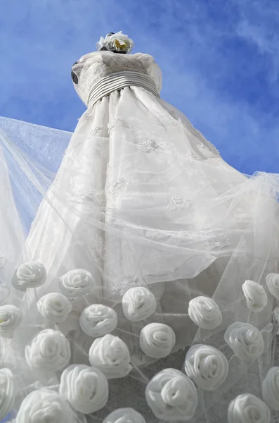 Vestido de casamento — Fotografia de Stock