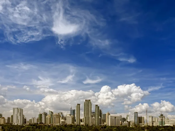 Panoramę miasta Makati — Zdjęcie stockowe