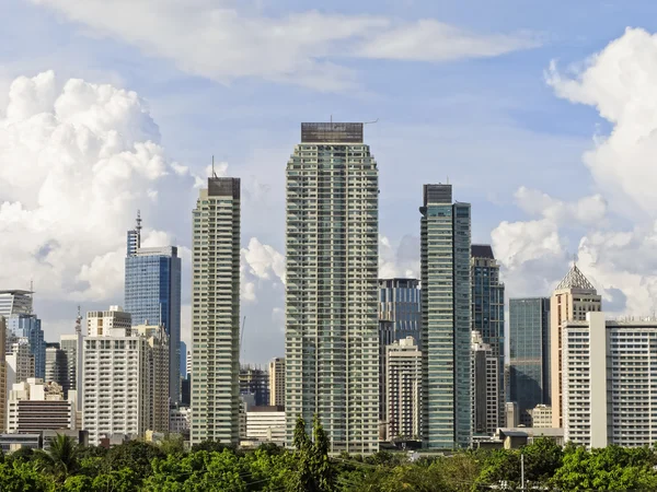 Panoramę miasta Makati — Zdjęcie stockowe