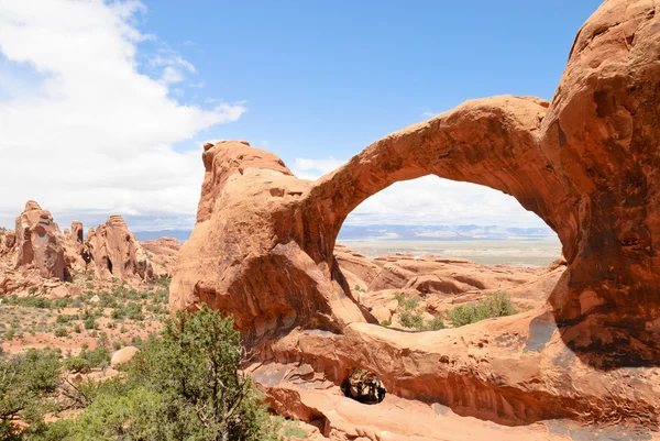 Double O Arch, Utah, USA Stock Picture