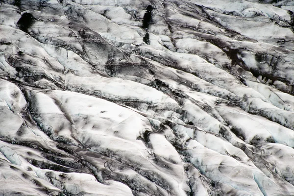 Glacial crevasse — Stock Photo, Image