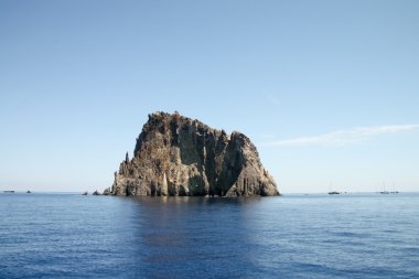 Strombolicchio in Isole Eolie clipart