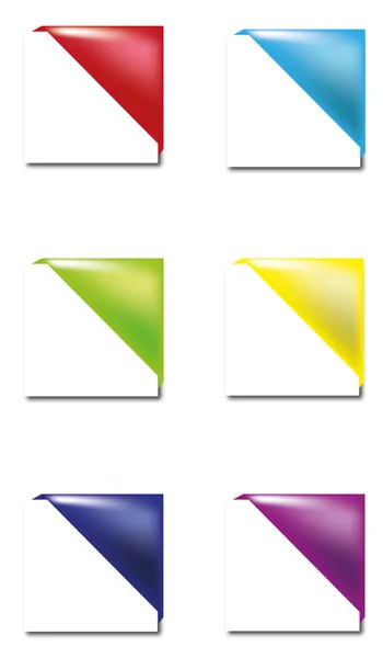 Signets colorés — Image vectorielle