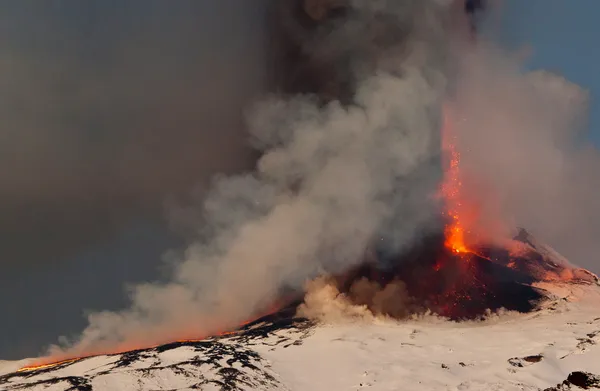 Vulkanen etna — Stockfoto
