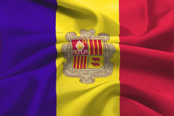 stock image Andorra flag