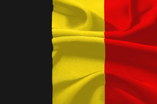 Bandera de Belgium — Foto de Stock