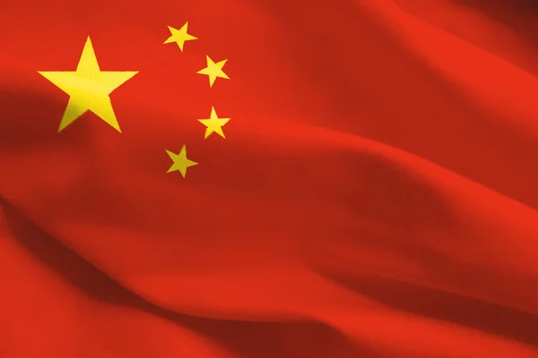 stock image China flag