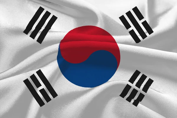 Bandera de Corea — Foto de Stock