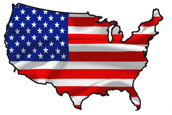 ธงสหรัฐอเมริกา — ภาพถ่ายสต็อก