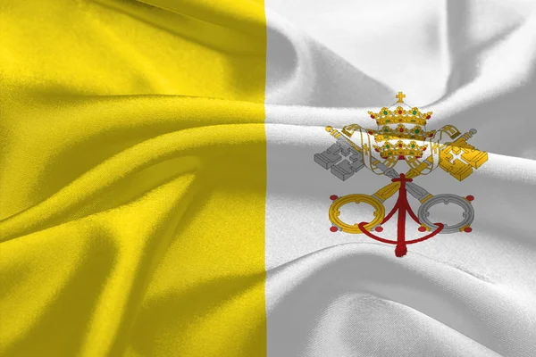 Flag of the Vatican City — Stock Photo, Image
