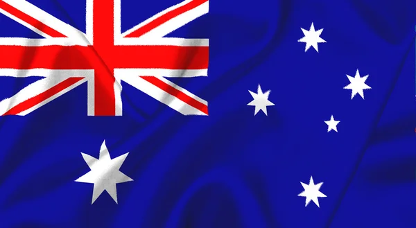 Прапор Австралії — стокове фото