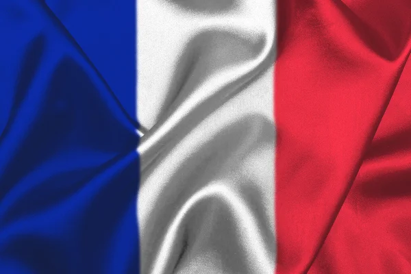 De vlag van Frankrijk — Stockfoto