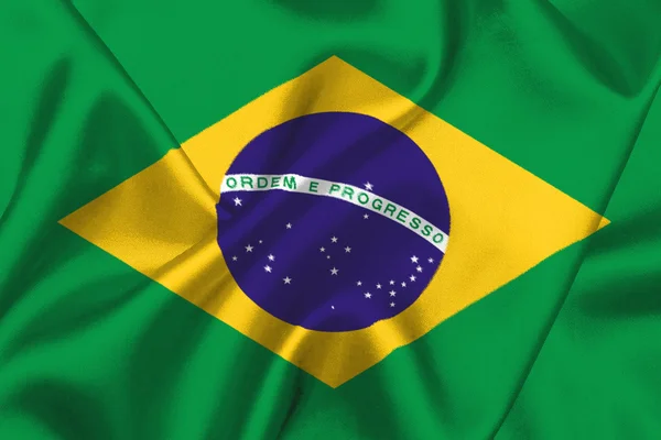 stock image Brazilian flag