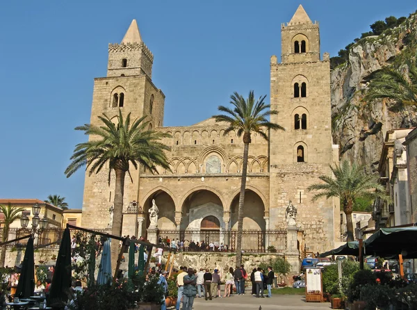 Kathedrale von Cefalu — Stockfoto