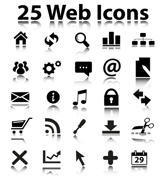 stock vector Web icons