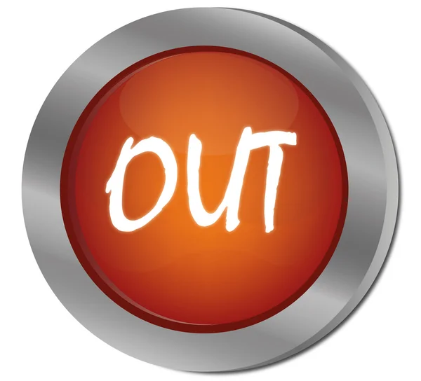 Out icon — Stock Vector