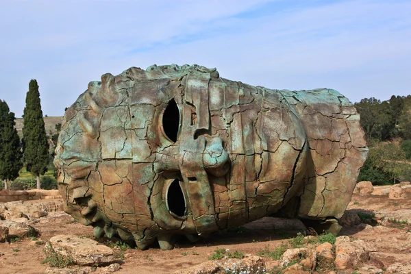 Stock image The statue in the archeological area of Agrigento