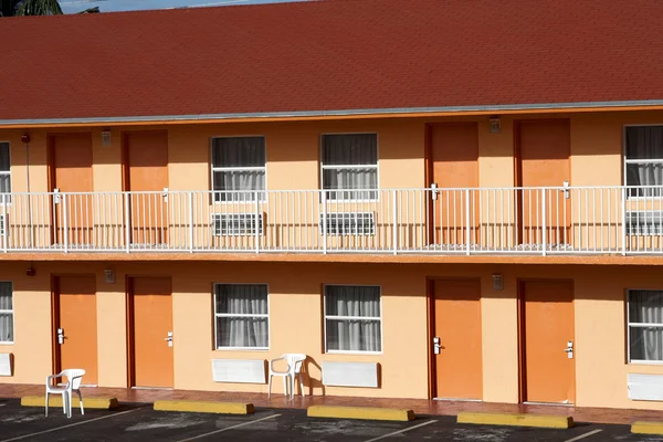 Tipikus amerikai motel Jogdíjmentes Stock Képek