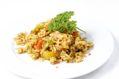 Plate of rice