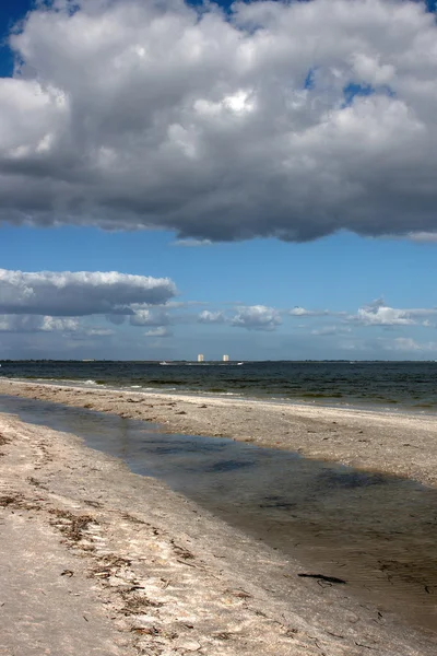 Opuszczony beach na Florydzie — Zdjęcie stockowe