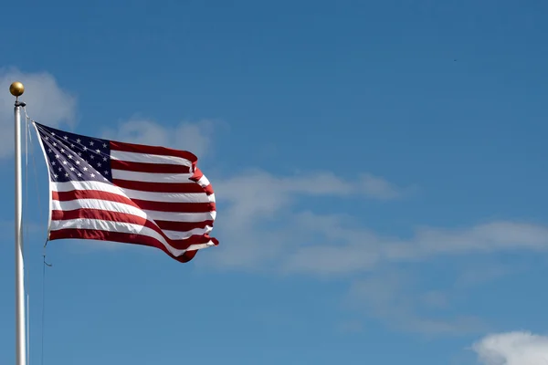 La bandiera americana Foto Stock Royalty Free