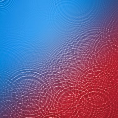 Blue and red circle water ripple background clipart