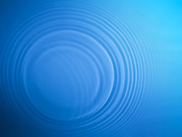 stock image Blue circle water ripple background