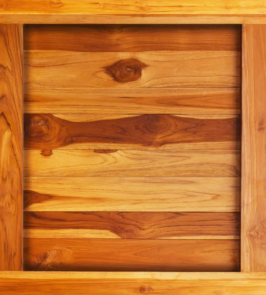 Holz Hintergrund im Rahmen — Stockfoto
