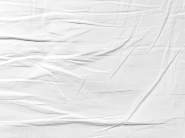 Ткань складки белая для фона — стоковое фото
