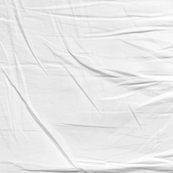 stock image Crease fabric texture white for background