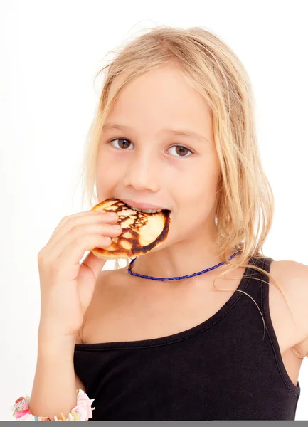 stock image Girl on the white background