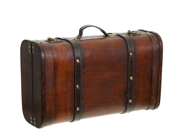 Stare walizki retro stojącą — Zdjęcie stockowe