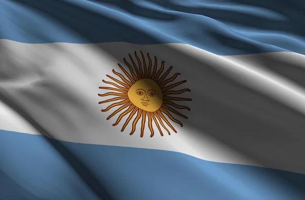 Drapeau Argentine — Photo