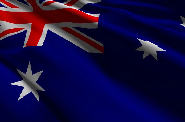 Vlajka Austrálie — Stock fotografie
