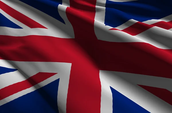 Drapelul Marii Britanii — Fotografie, imagine de stoc