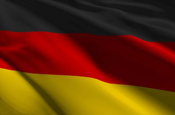 Alemania bandera —  Fotos de Stock