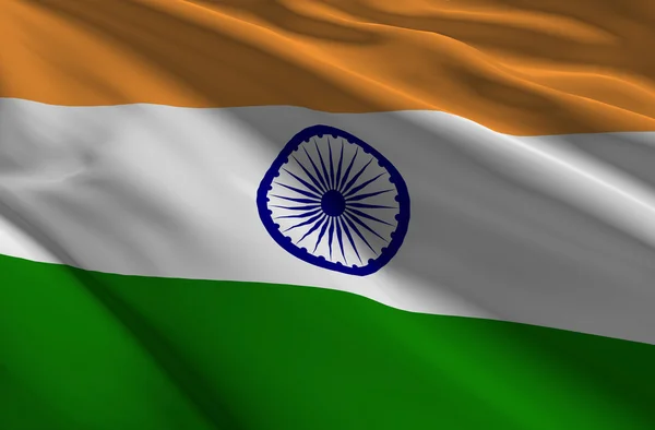 인도 깃발 — 스톡 사진
