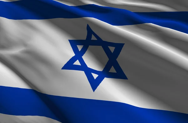 以色列国旗 — 图库照片