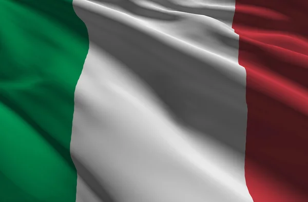Olaszország zászló — Stock Fotó