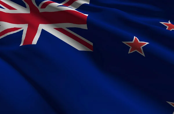 Bandera de Nueva Zelanda — Foto de Stock