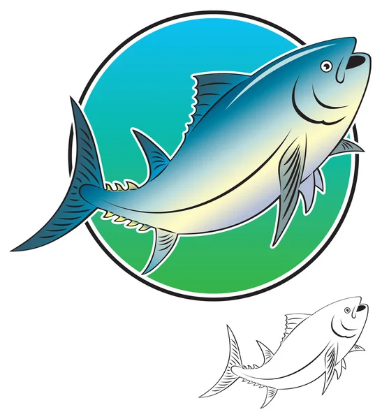 Tuńczyka — Wektor stockowy