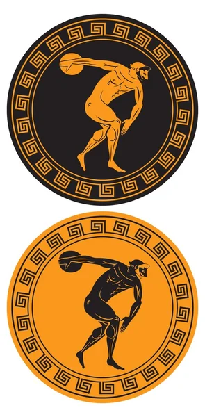 Античний спортсмена — стоковий вектор