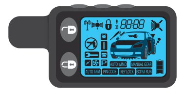 Car alarm clipart